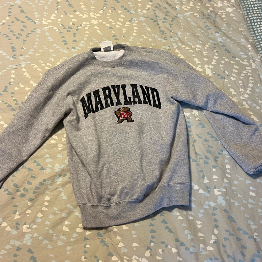 University of Maryland crew neck